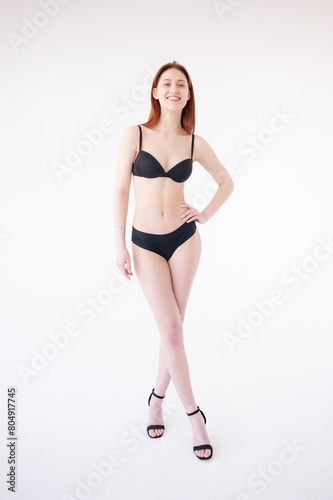 Woman model test. Snapshot for model