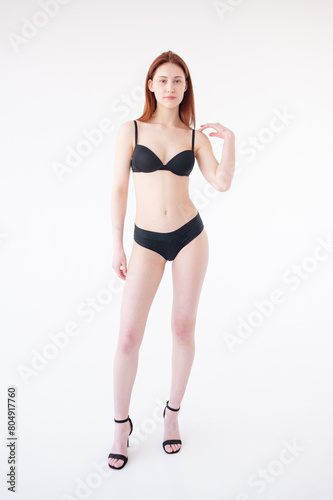 Woman model test. Snapshot for model