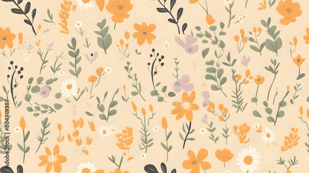 simple soft yellow light floral leaf background wallpaper pattern simple soft yellow light floral leaf background wallpaper pattern