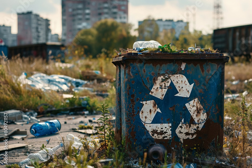 Recycling Symbols in Urban and Natural Settings