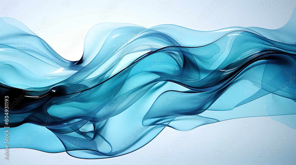 Splashing Light Blue Color Liquid Paint On Plain White Background Splashing Light Blue Color Liquid Paint On Plain White Background