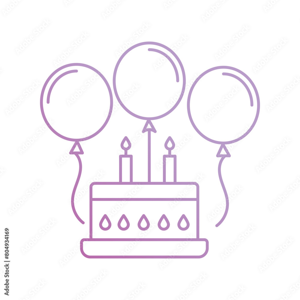 cake icon with white background vector stock illustration cake icon with white background vector stock illustration