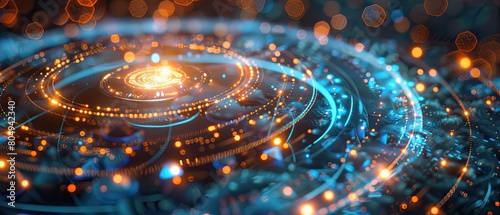 Close-up of a wireless energy transfer device, powering devices without physical connections