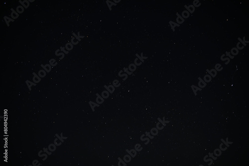 Night sky. Stars and galaxies in the sky at dusk.