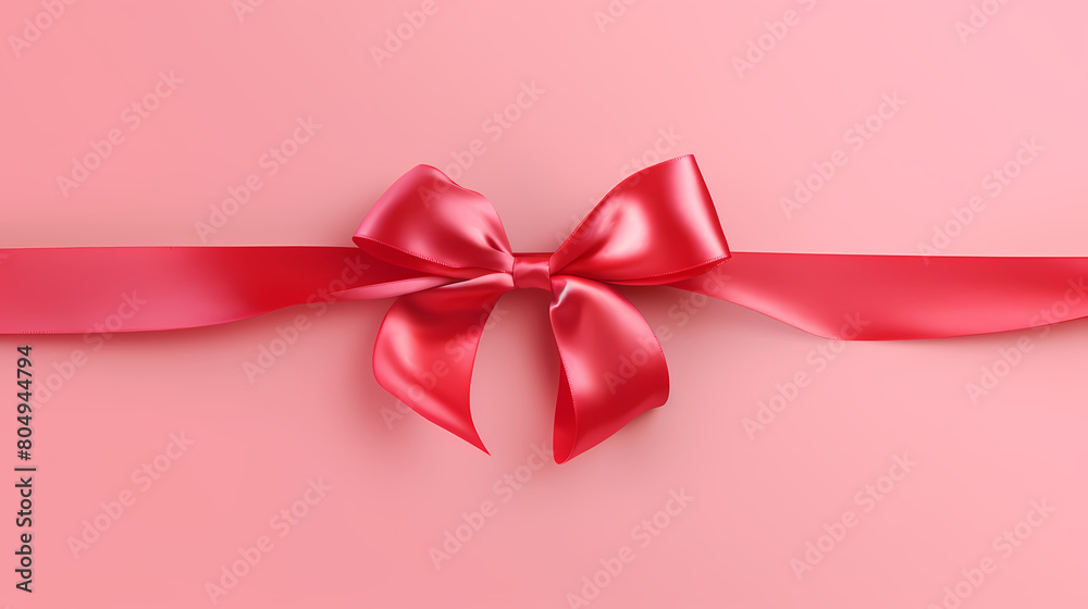 red ribbon decoration