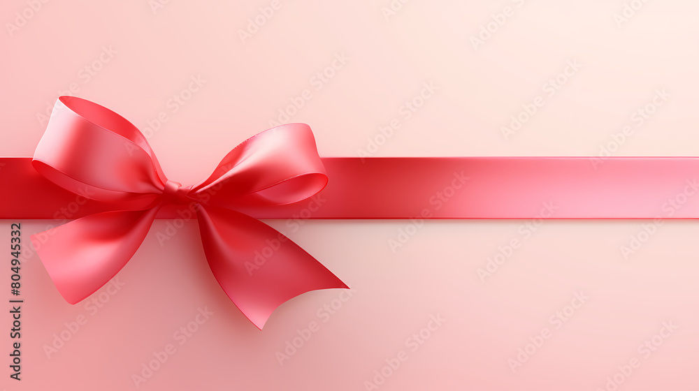 red ribbon decoration