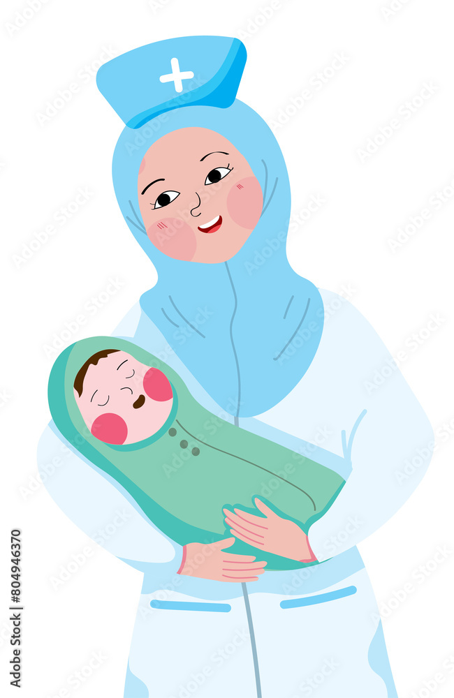 A midwife is a health professional who cares for mothers and newborns around childbirth A midwife is a health professional who cares for mothers and newborns around childbirth