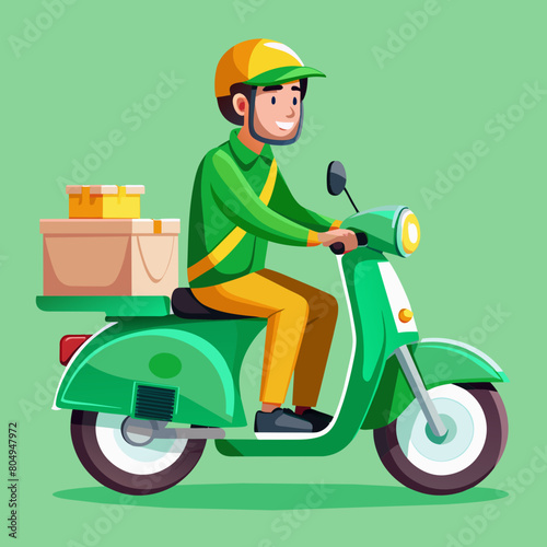 A man riding bike line pop art potrait logo colorful design with dark background. Isolated black background for t-shirt, poster, clothing, merch, apparel, badge