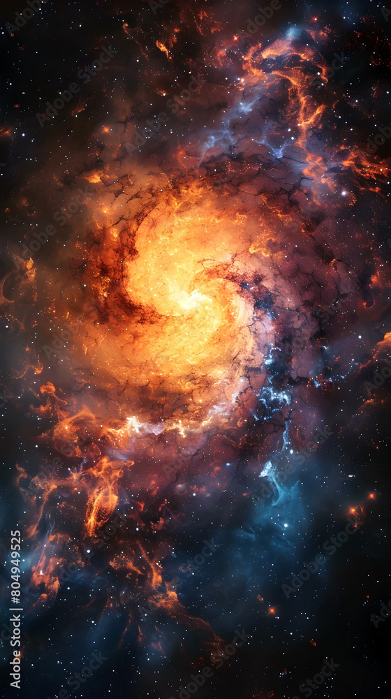 Cosmic Explosion:A Mesmerizing Journey through the Depths of the Universe