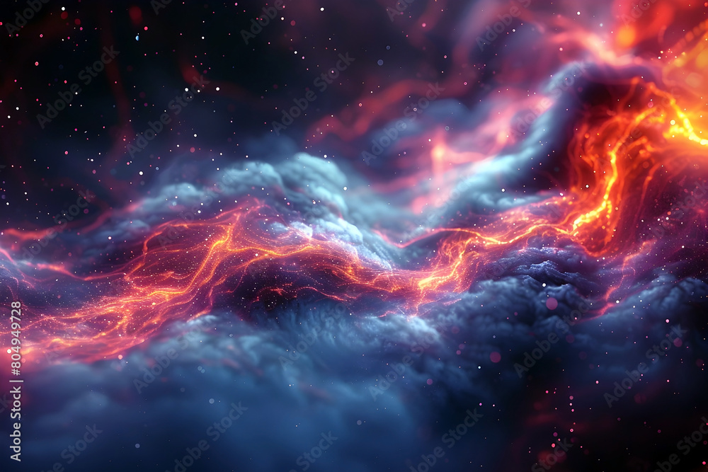 Cosmic Merging with the Universe's Vibrant Ethereal Energy Cosmic Merging with the Universe's Vibrant Ethereal Energy