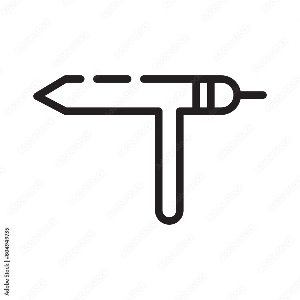 Therapy Inhalation Medical Line Icon Therapy Inhalation Medical Line Icon