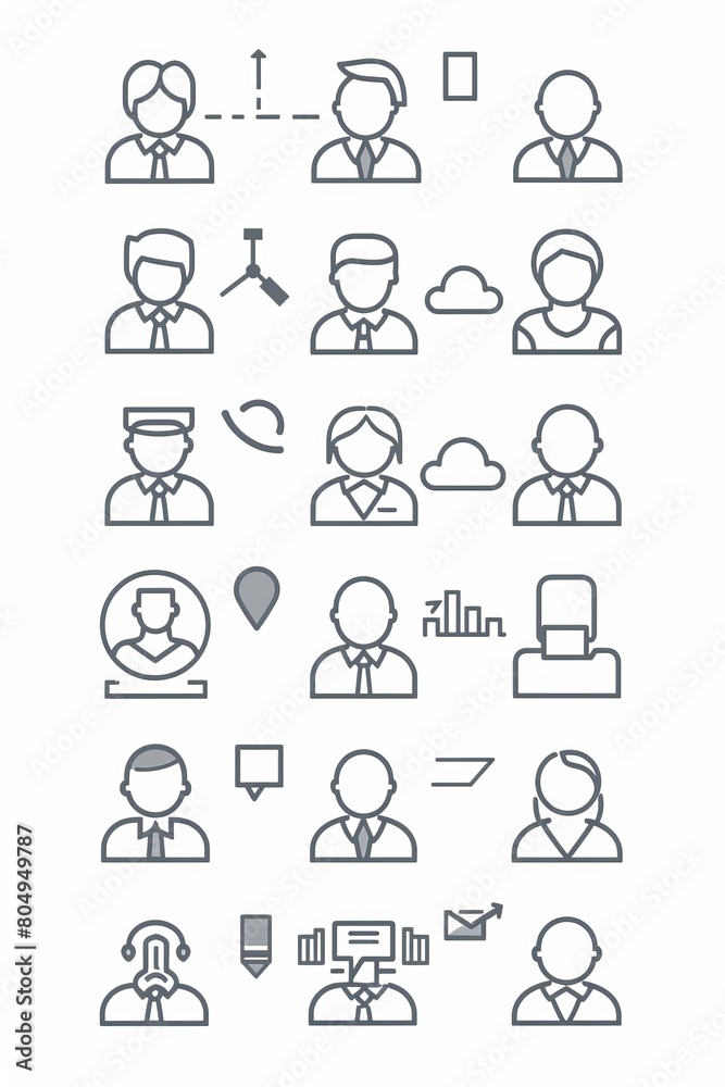Business icon set Business icon set