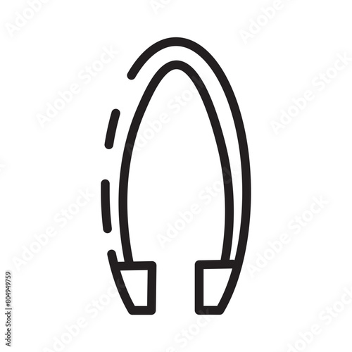 Tweezer Tool Clinic Line Icon