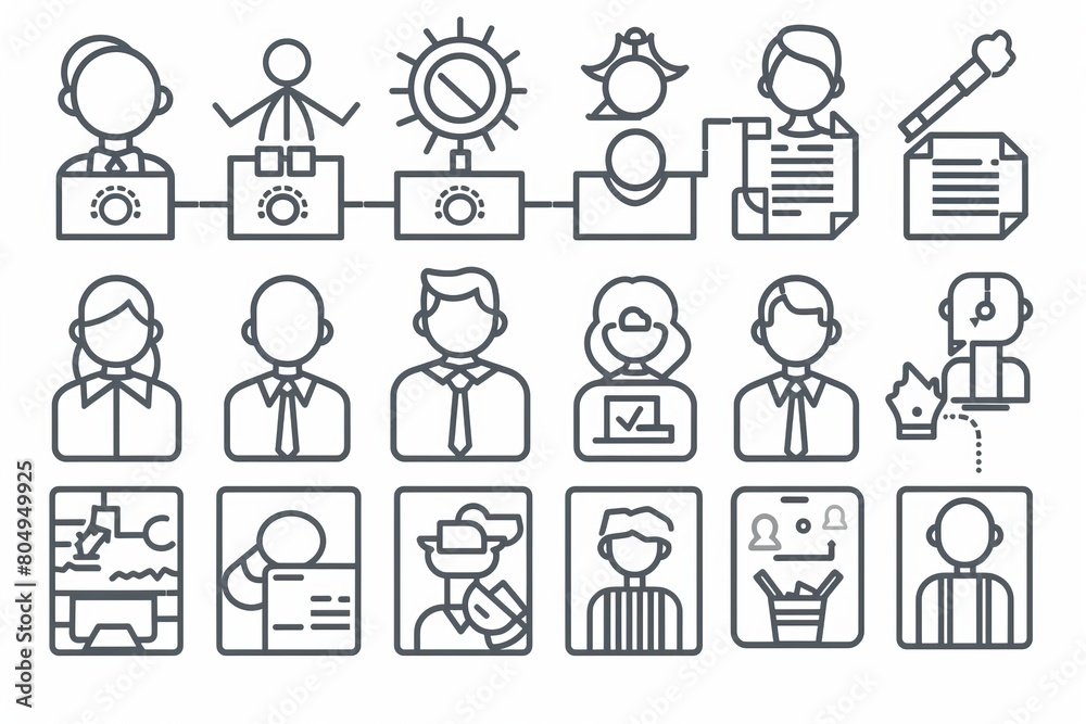 Business icon set Business icon set