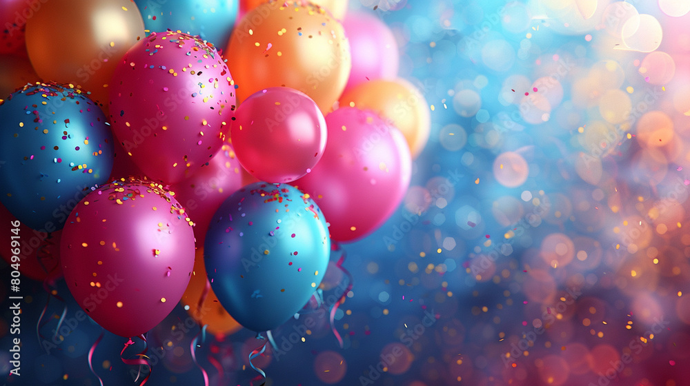 happy birthday background with balloons happy birthday background with balloons