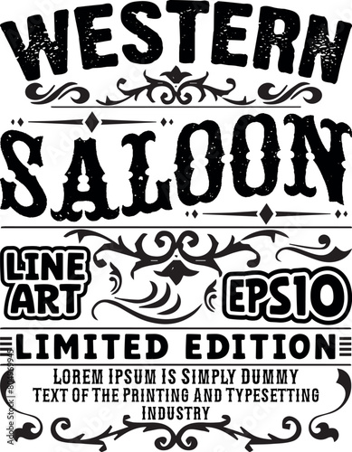Limited Edition Western Saloon