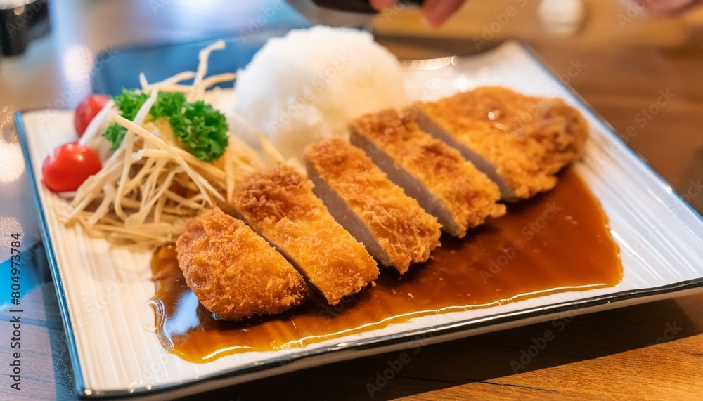 日本の家庭料理のとんかつ 日本の家庭料理のとんかつ