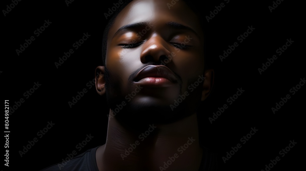 African, Man, Sleeping, Lonely, Woman, Face