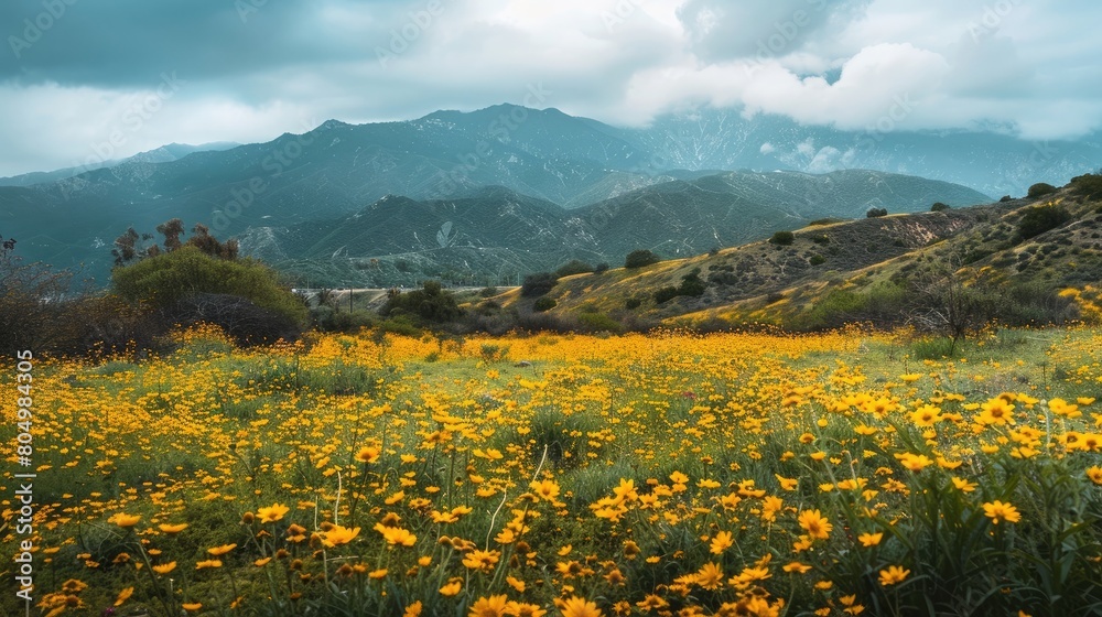 Superbloom in California