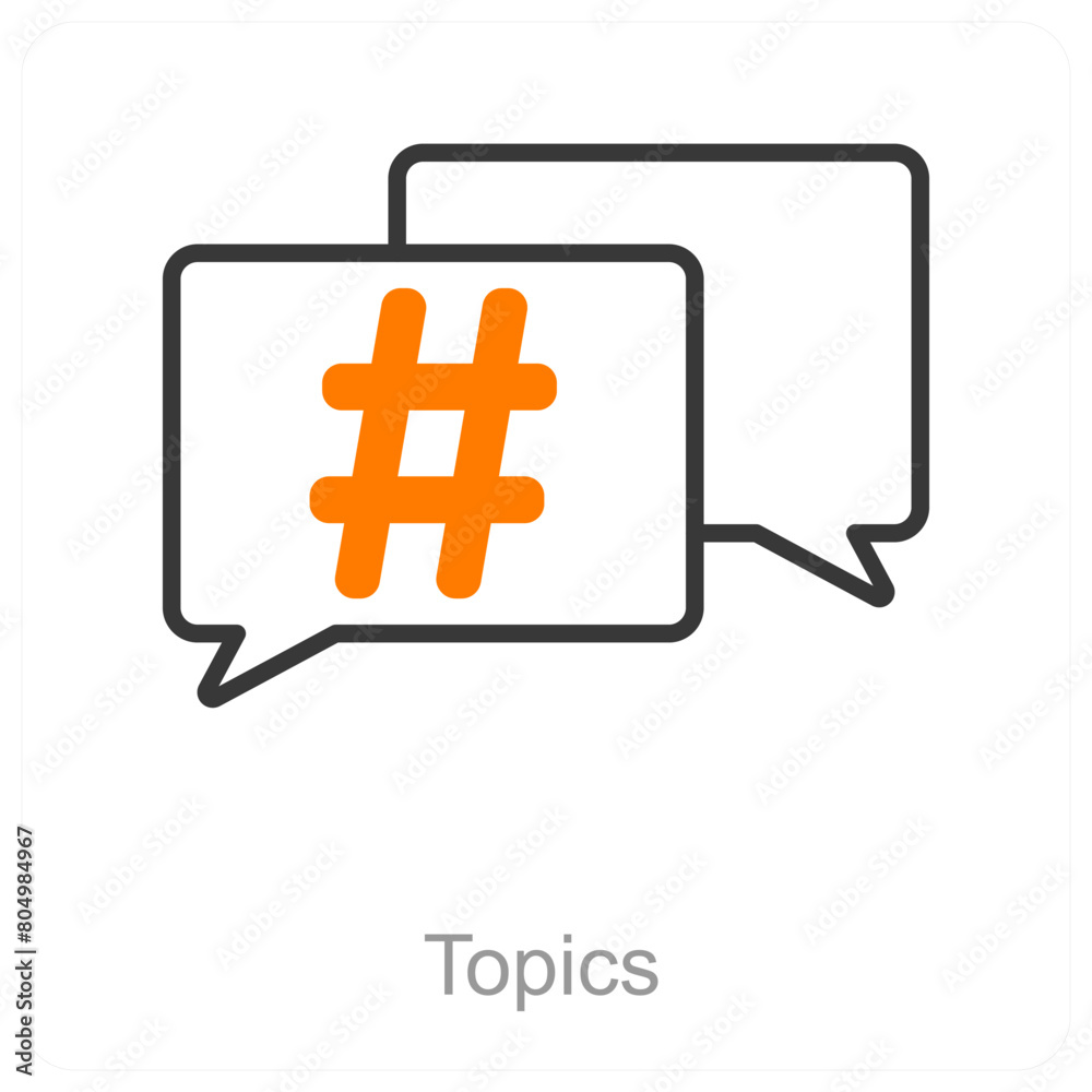 Fototapeta premium Topics