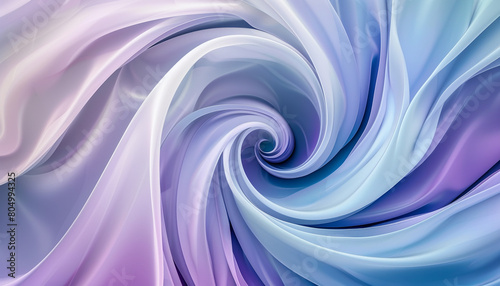 dynamic circular swirls of lavender and cerulean, ideal for an elegant abstract background