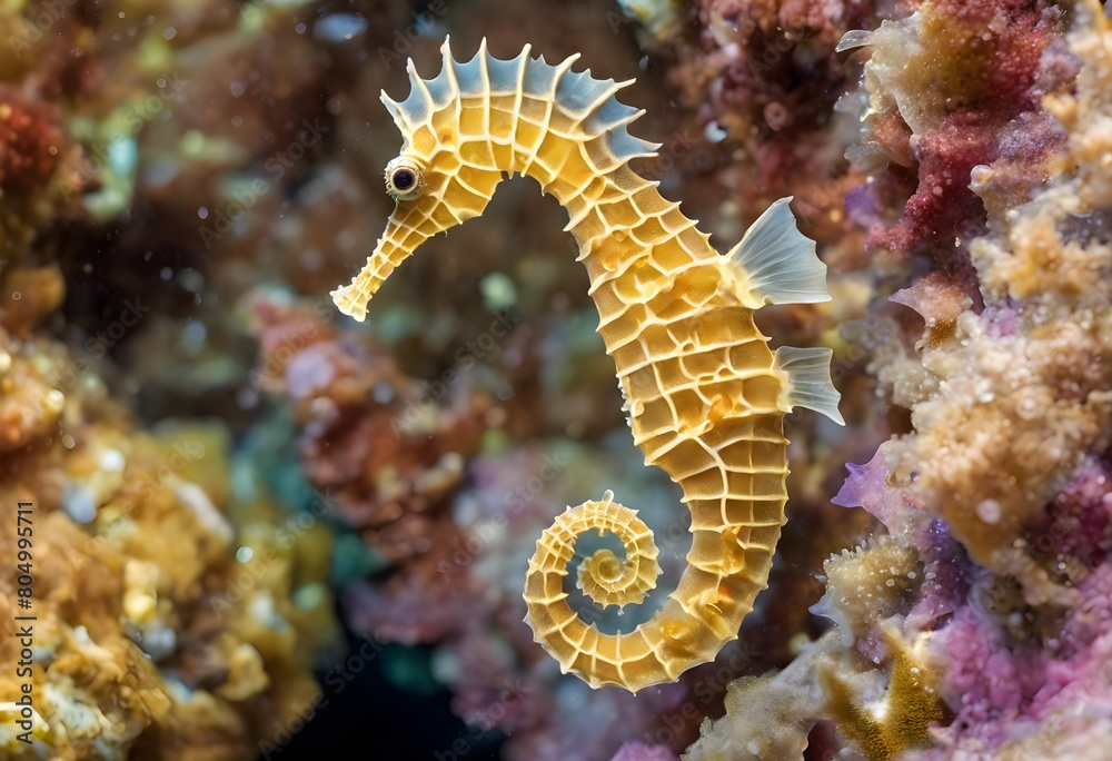 A view of a Seahorse A view of a Seahorse