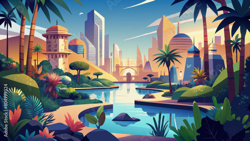 Seek out the hidden oases of your city, where pockets of calm and tranquility offer respite from the chaos of urban life