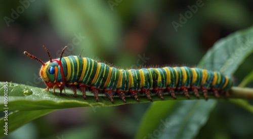 close up of caterpillar © Victoria