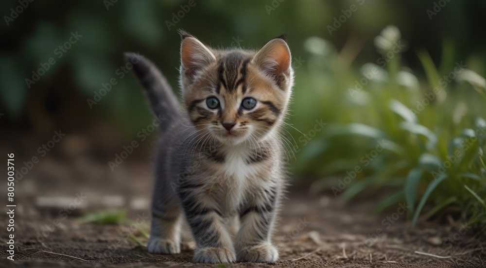 cat on grass cat on grass