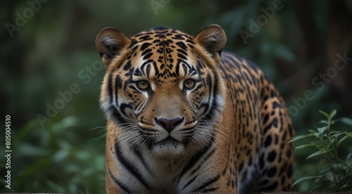 tiger in zoo