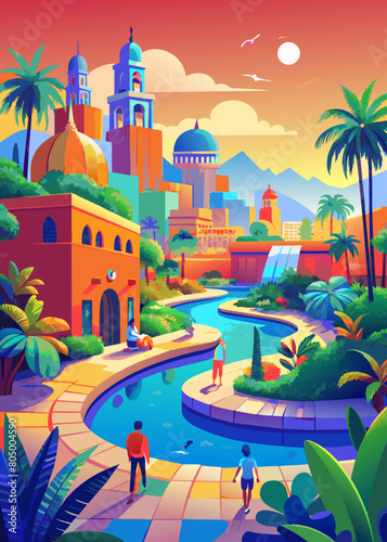 Seek out the hidden oases of your city, where pockets of calm and tranquility offer respite from the chaos of urban life