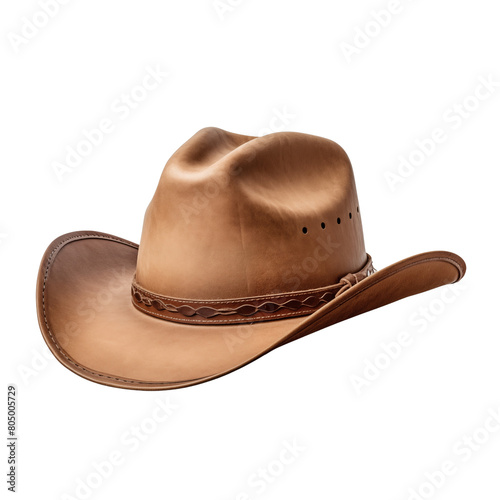 cowboy hat isolated on transparent or white background, png
