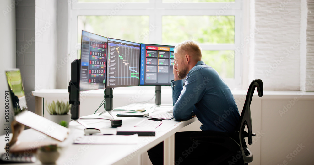 Kanban Project Management Software On Laptop