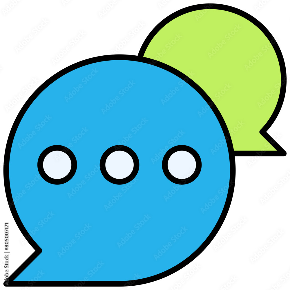 Obraz premium Bubble, chat, email, message Icon