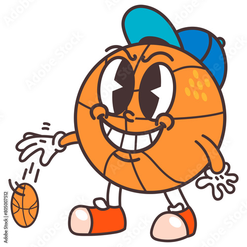 Retro Cartoon Vector Hand Drawn