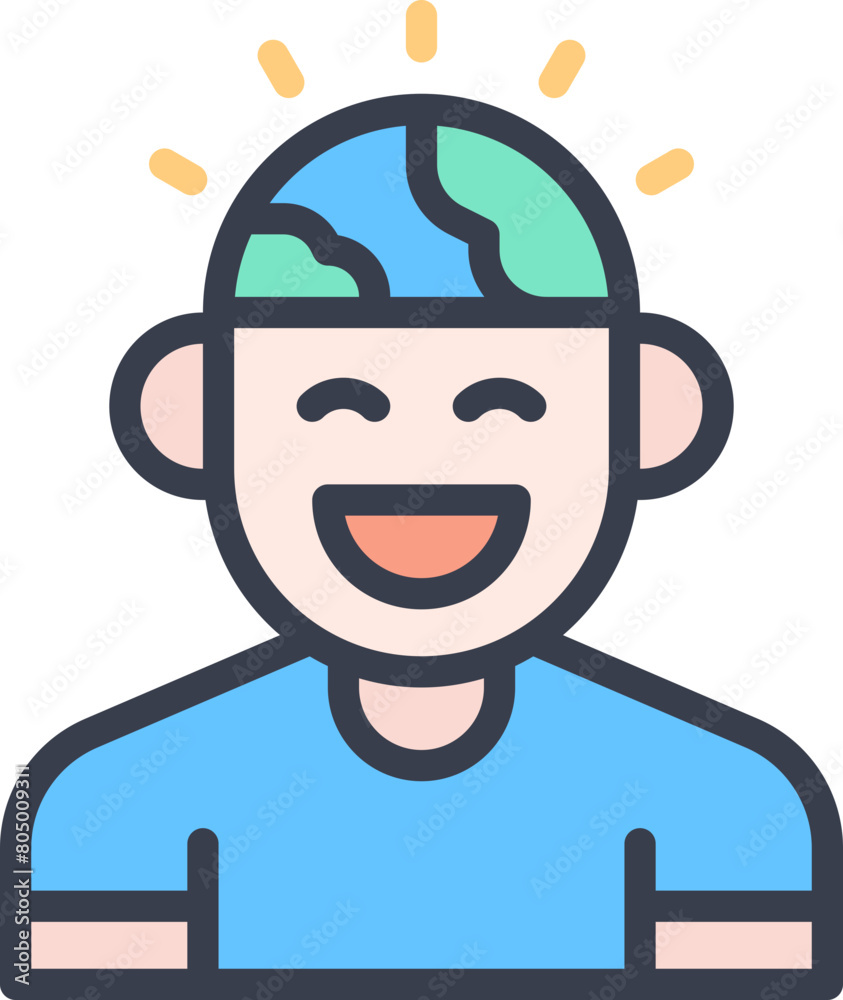 Think green icon Think green icon