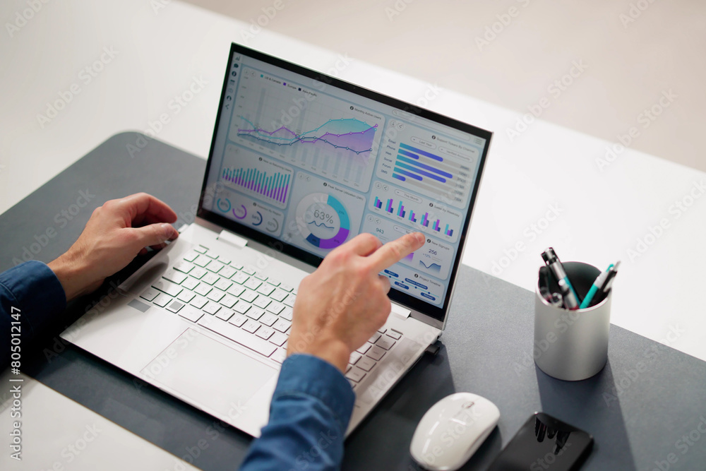 KPI Business Analytics Data Dashboard KPI Business Analytics Data Dashboard