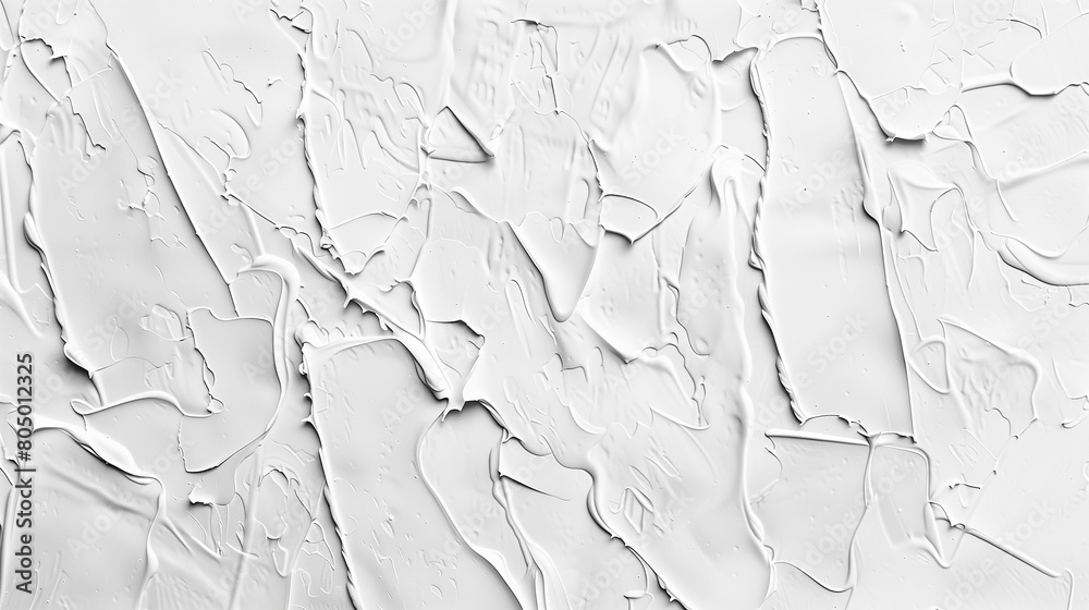 Obraz premium Rough texture background. White texture paste backdrop art.