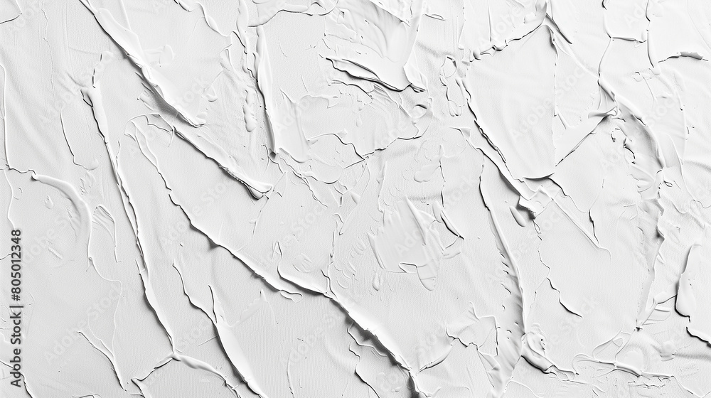 Obraz premium Rough texture background. White texture paste backdrop art.