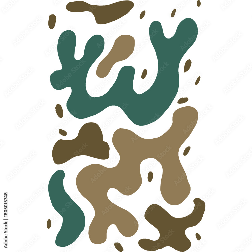 Obraz premium Floral Handdrawn Vector Illustration