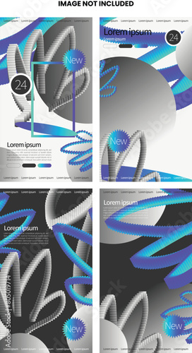 Template Banner Modern Style Design With Abstract Ornament © WAY SHAPE