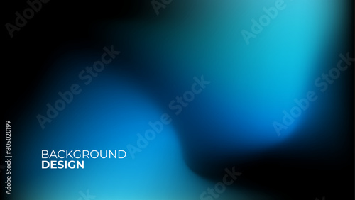 gradient blue and black background. blue blurred wallpaper design