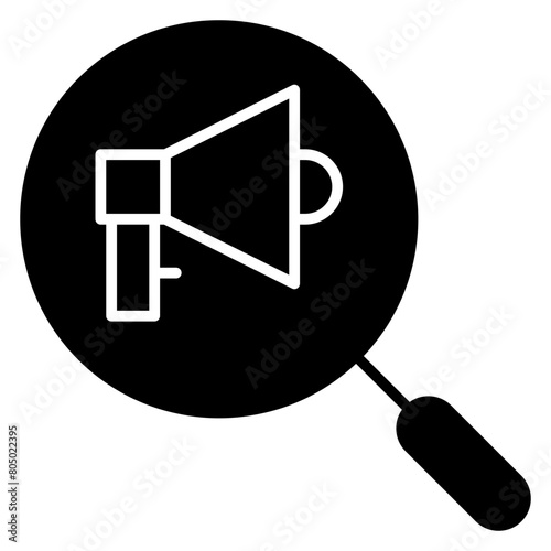 speaker, marketing, lense, search, tool Icon