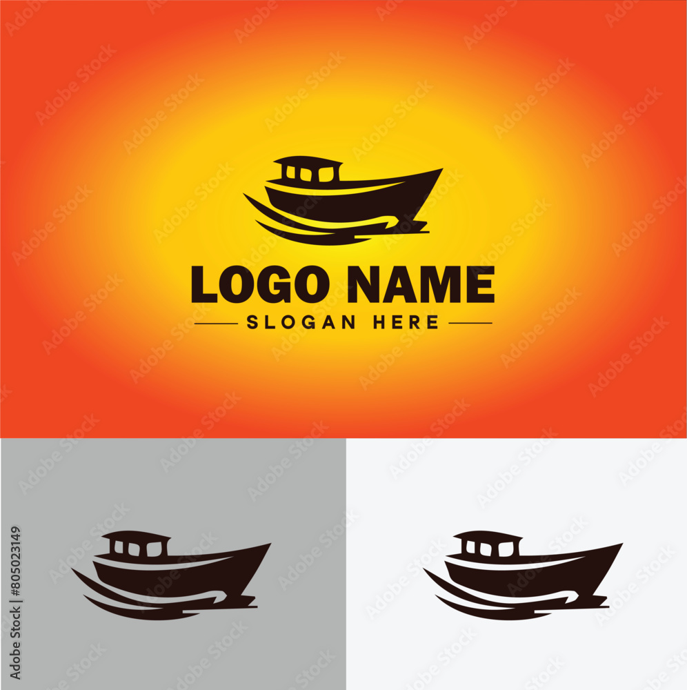 boat icon speed boat ship Pirate travel cruise sign symbol vector logo boat icon speed boat ship Pirate travel cruise sign symbol vector logo