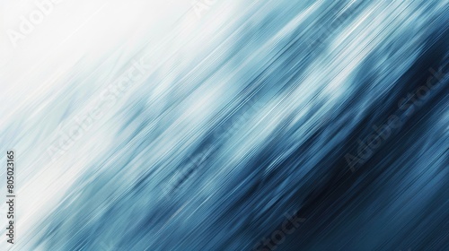 A blue and white striped background. The background is blurry and the image is of a water wave