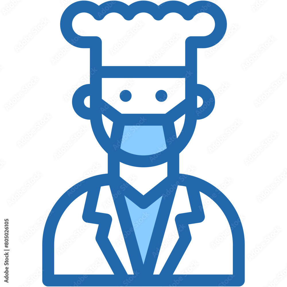 chef, professional, service, hotel, cook Icon chef, professional, service, hotel, cook Icon