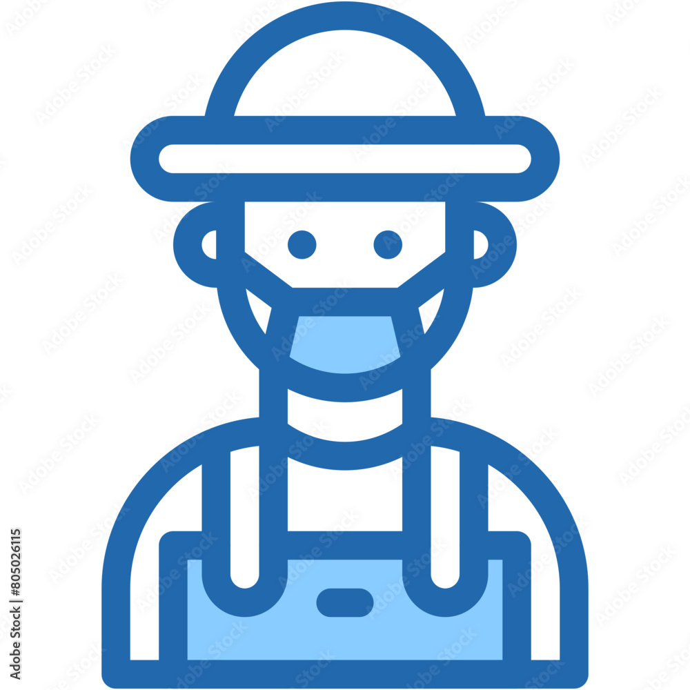 Farmer, worker, farming, agriculture, occupation Icon Farmer, worker, farming, agriculture, occupation Icon