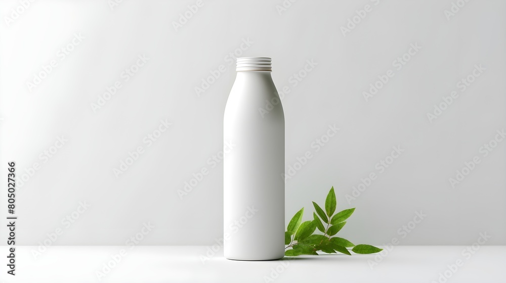 Eco-friendly paper bottle mockup isolated on a plain background, Eco-friendly paper bottle mockup isolated on a plain background,
