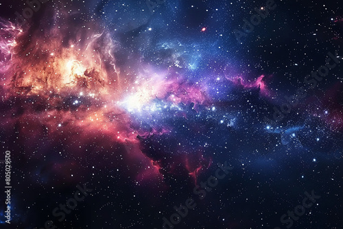 Night sky galaxy star space sky night galaxy background universe starry in nebula.