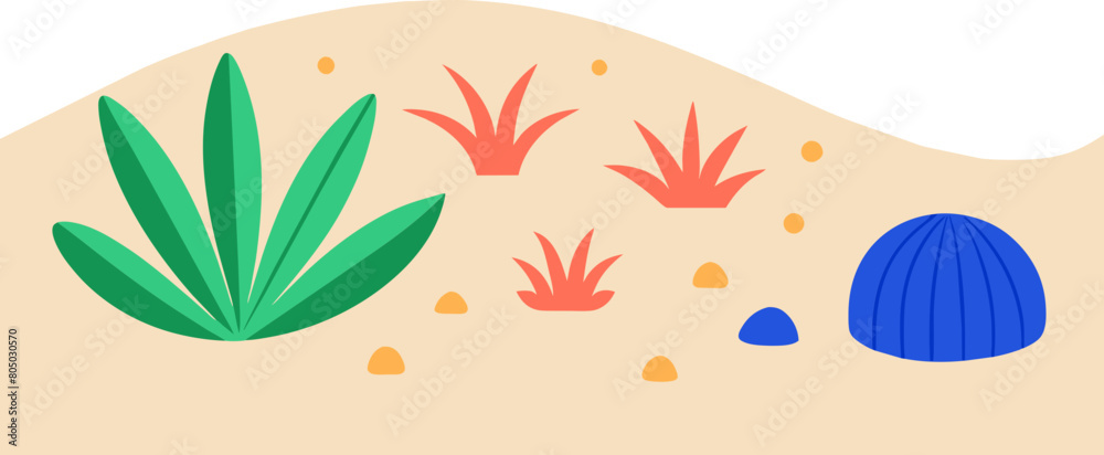 Obraz premium summer beach